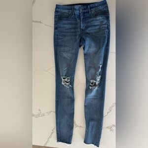 Express Mid-Rise Ankle Legging Skinny Jeans, 8R